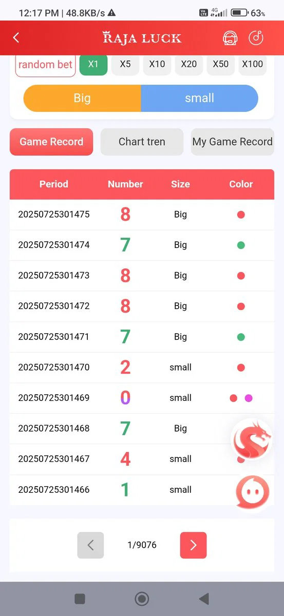 Raja Luck Screenshot 2